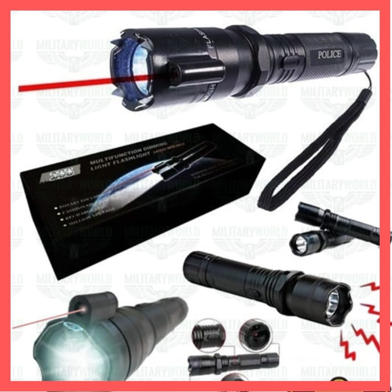 LINTERNA DE DEFENSA PERSONAL CON TASER ELECTRICO - Image 3