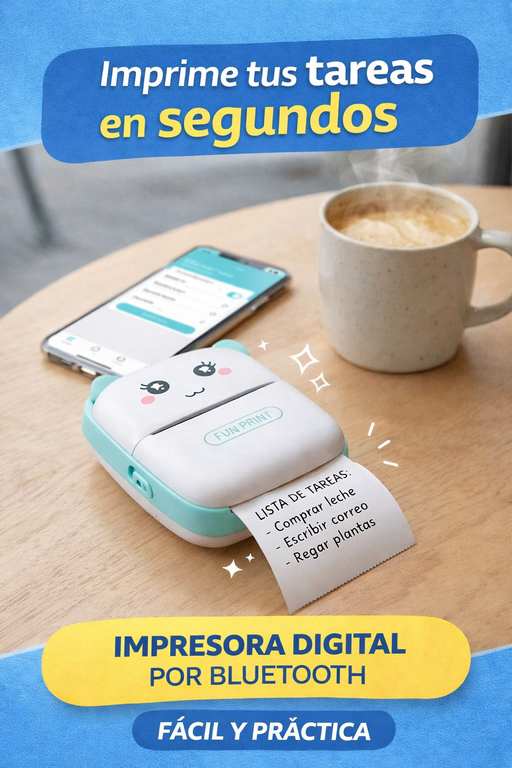 MINI IMPRESORA DIGITAL BLUETOOTH