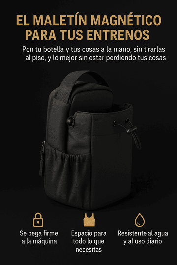 Bolso Magnético para Gym – La forma práctica y limpia de llevar tus cosas en el gym
