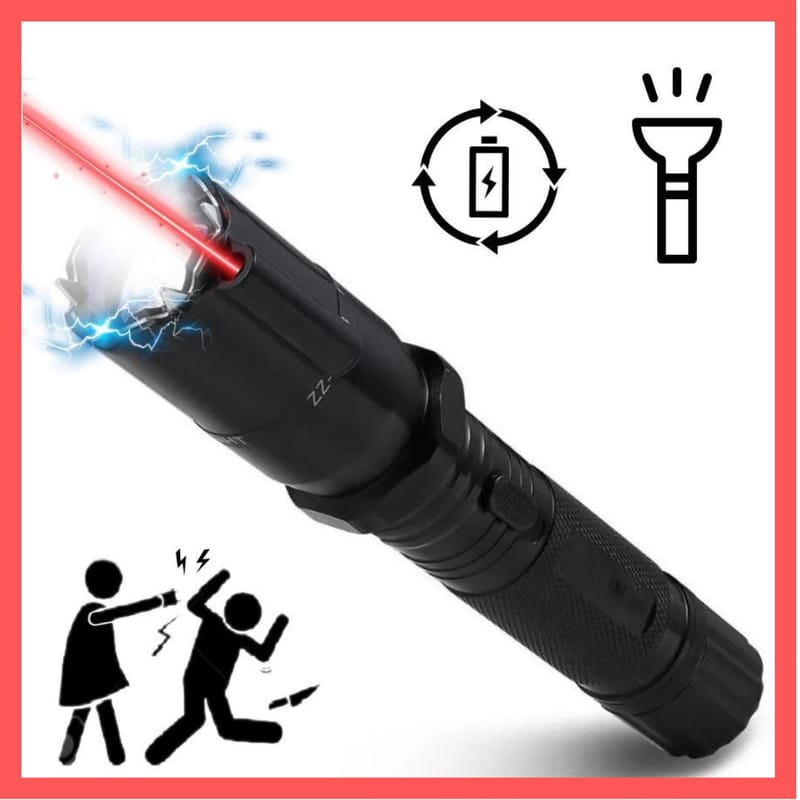 LINTERNA DE DEFENSA PERSONAL CON TASER ELECTRICO - Image 1