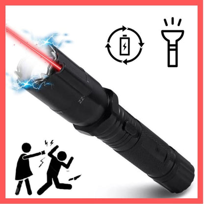 LINTERNA DE DEFENSA PERSONAL CON TASER ELECTRICO - Image 1