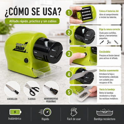 AFILADOR ELÉCTRICO INALAMBRICO