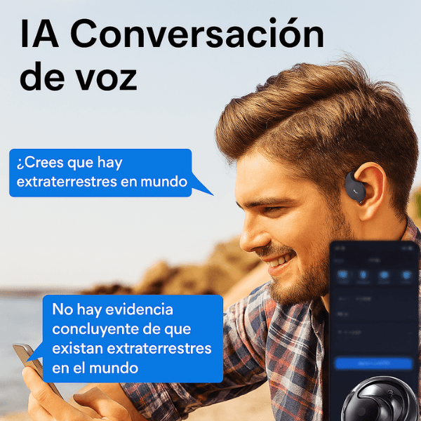 🎧 Auriculares con Traducción en Tiempo Real 🌍