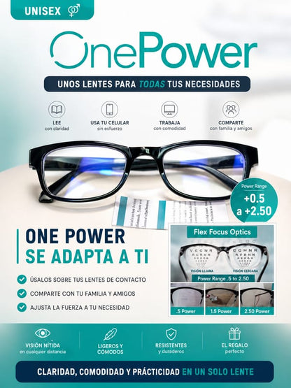 LENTES OnePower CON ENFOQUE AUTOMATICO