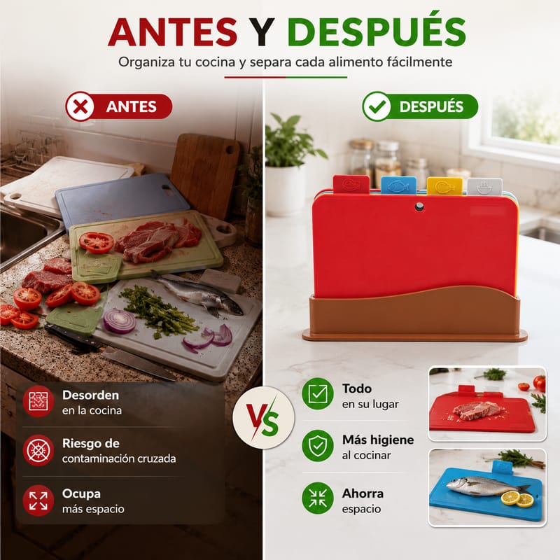 TABLAS DE CORTE POR ALIMENTO