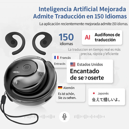 🎧 Auriculares con Traducción en Tiempo Real 🌍