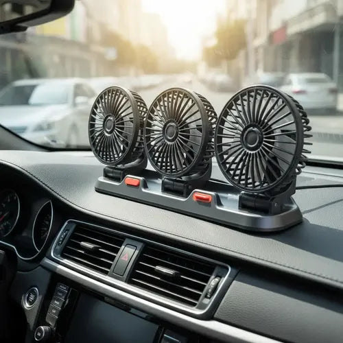 VENTILADOR PARA VEHICULOS DE 3 CABEZALES