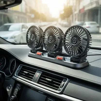 VENTILADOR PARA VEHICULOS DE 3 CABEZALES